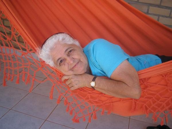 Grandma Guimaraes...chillin like a villan