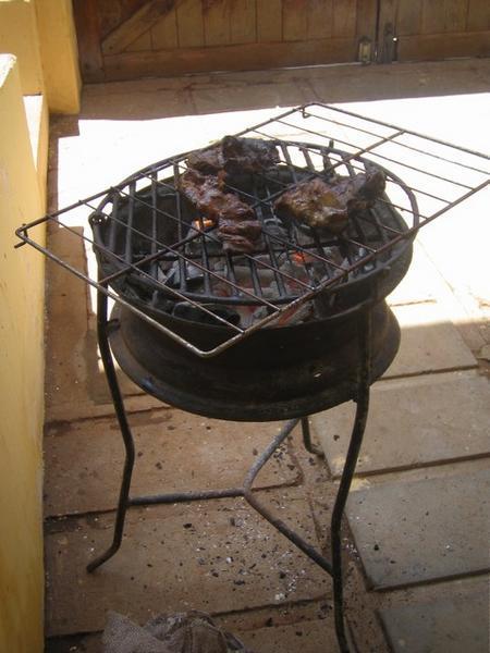 A well built barbeque