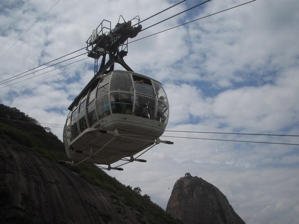 Our transportation to the top of Sugar Loaf