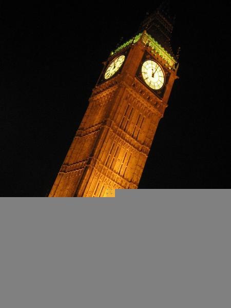 Tower Clock in the wee hours