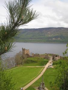 Castle Urqhart...or what is left of it...we think Nessie did the damage, but who knows...