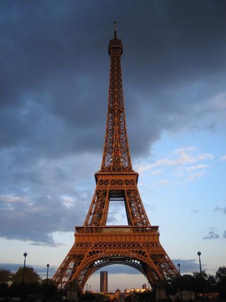 Eiffel Tower at Dusk...but a great sight anytime of the day!