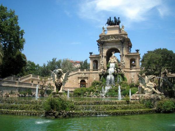 Parc de la Ciutadella Fountain