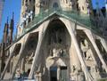 A closer look at the other entrance of La Sagrada Família 