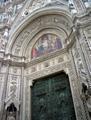 The doors to the Cattedrale di Santa Maria del Fiore 