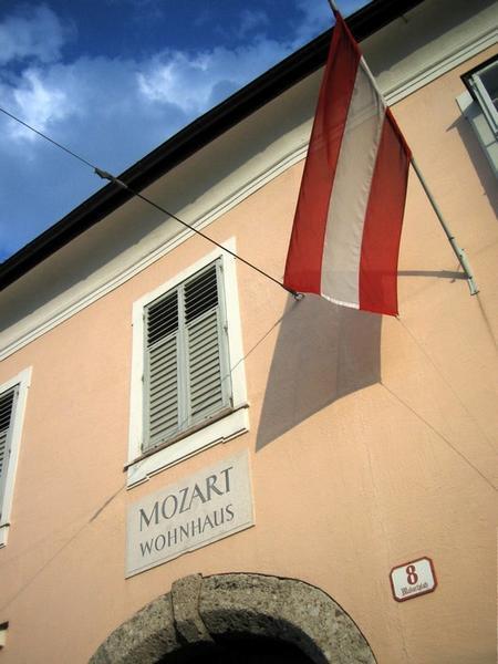 This is where Mozart lived...once.