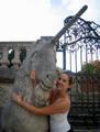 I love you Unicorn!  Fun with statues in the Mirabell Gardens...more to come!