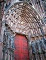 Doorway into the Strasbourg Cathedral 