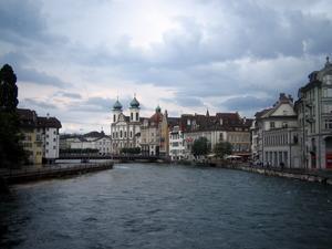 Another view of Luzern on the water