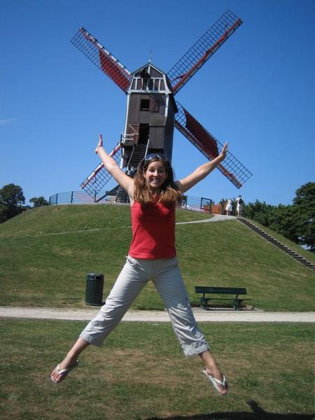 Look at me!  I'm a windmill!
