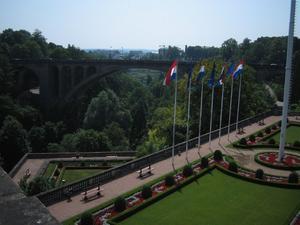 Luxembourg, a city with many high bridges!