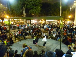 Salsa dancing in Lima