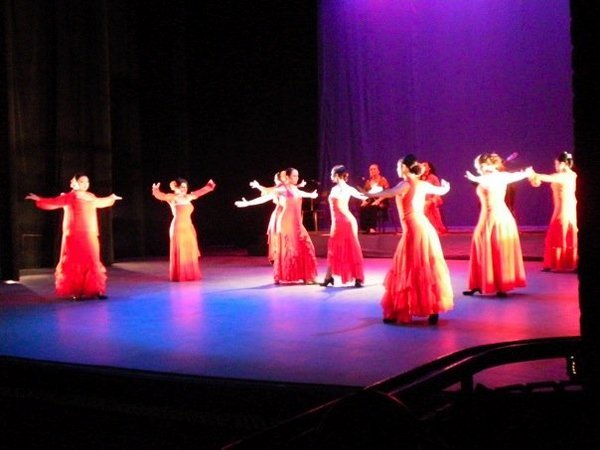 the flamenco show!