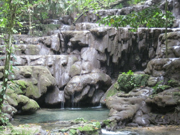 Palenque waterfalls