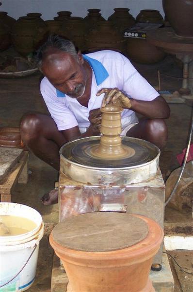 A Potter at Work