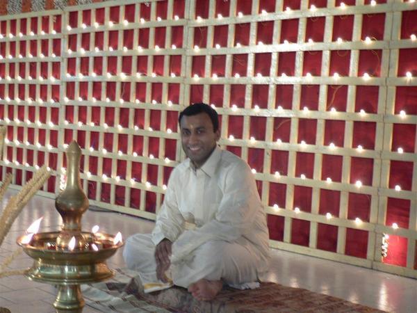 Praveen Awaits His Bride
