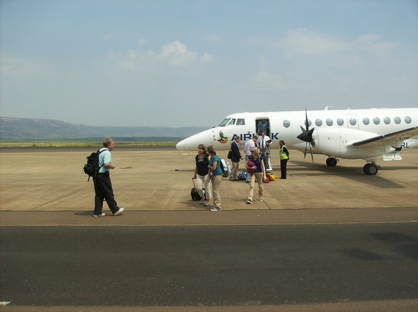 Airlink Arrival in Lesotho