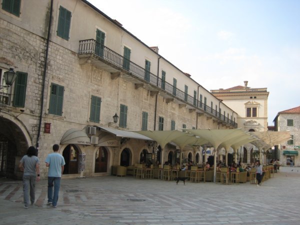 old palace in Kotor City
