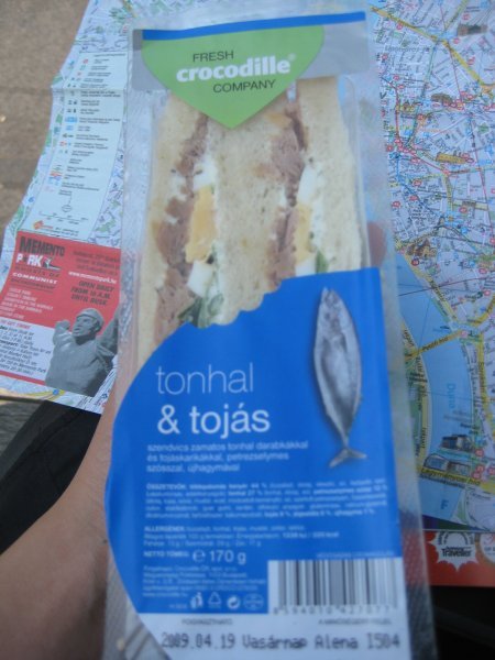 tuna sandwich!