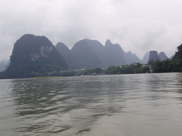 Li River view of Yangshuo