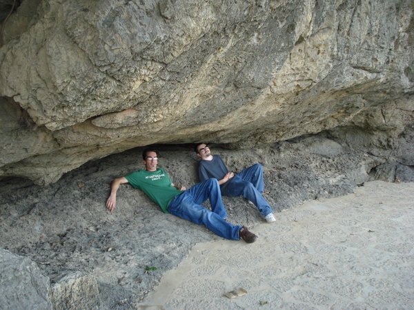Under a rock