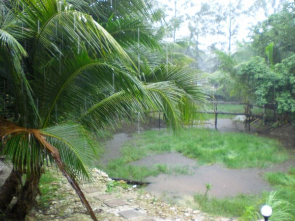 The rain on Koh Lanta