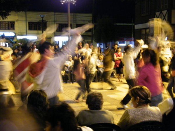 Dancing in the street