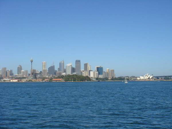 Sydney from the ferry