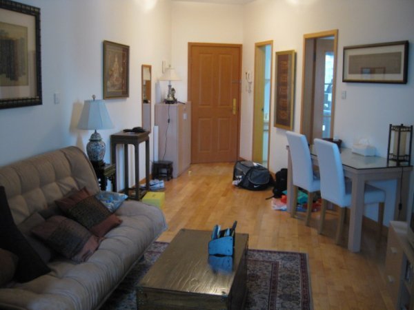 View of the Living Room/Entrance