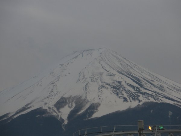 Fuji at dusk
