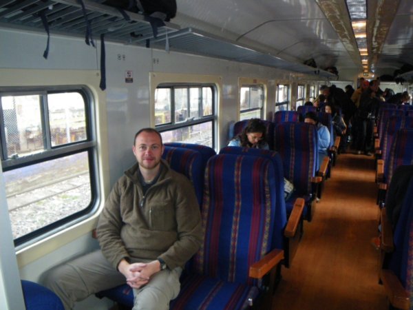 on train