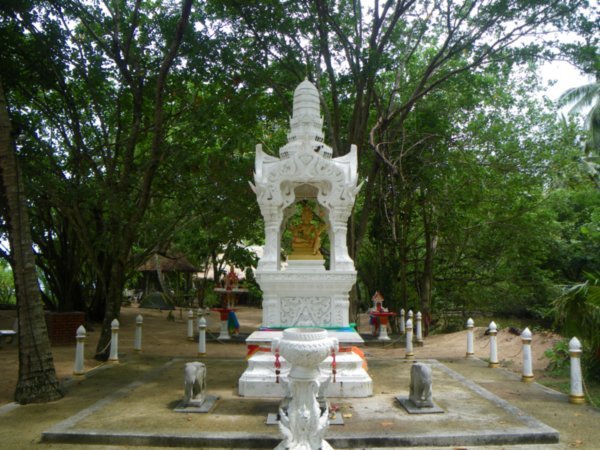 Buddist Shrine by Anang beach