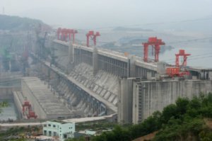 Three gorges dam project