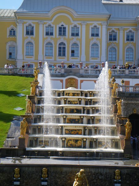 Peterhof cascades