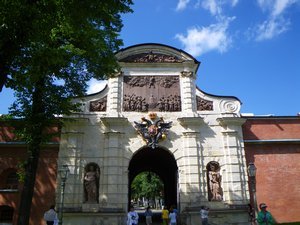 Entrance to Peter and Paul fortress