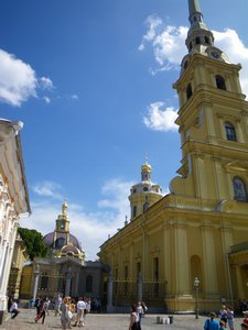 Saints Peter and Paul Cathedral, Saint Petersburg.
