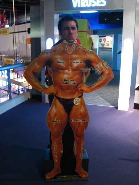 Ben's beefed up on this trip