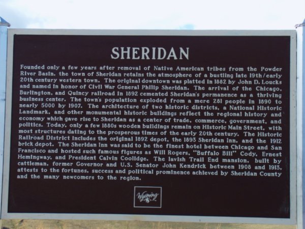 Sheridan History