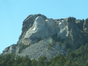 First glimpse - Mt. Rushmore