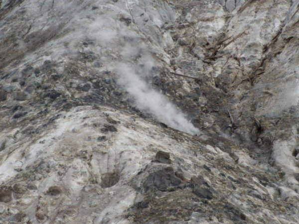 Closeup of the Roaring Mountain
