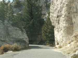 One way through these rocks