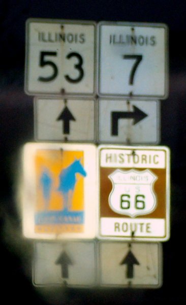 First Historic Route 66 Sign