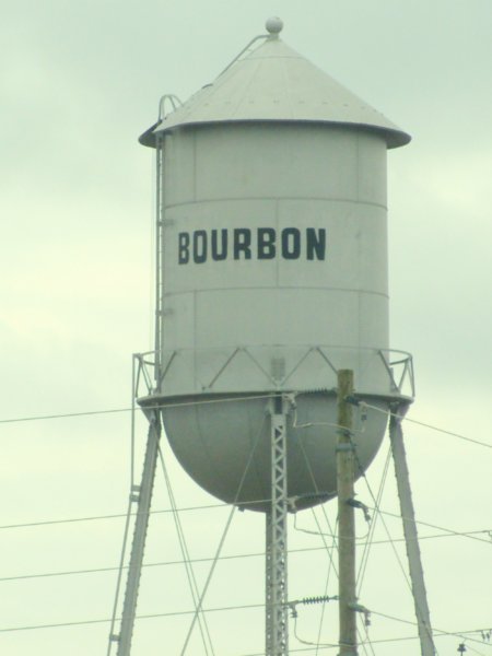 Bourbon, MO - water tower