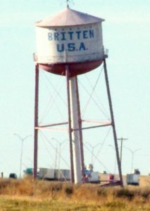 Britten/Groom, TX - Leaning tower
