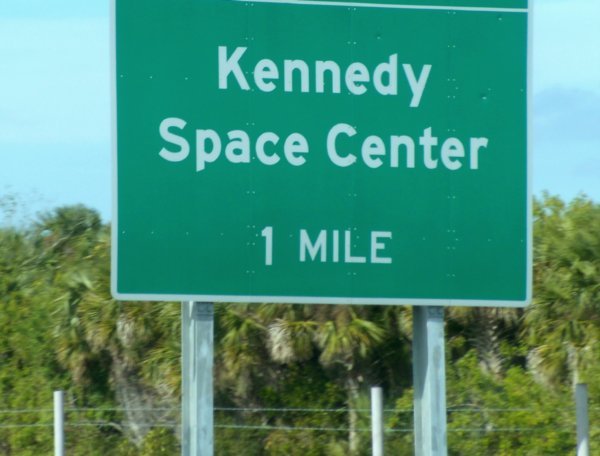 Almost to Kennedy Space Center