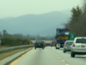 North Carolina - Mountains begin to appear; weather deteriorates again