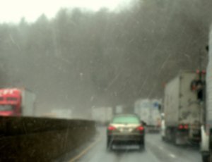 North Carolina rain/snow