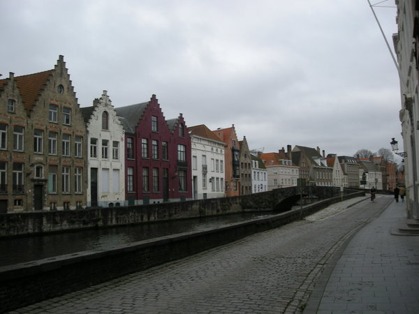 Pretty Houses in Bruges