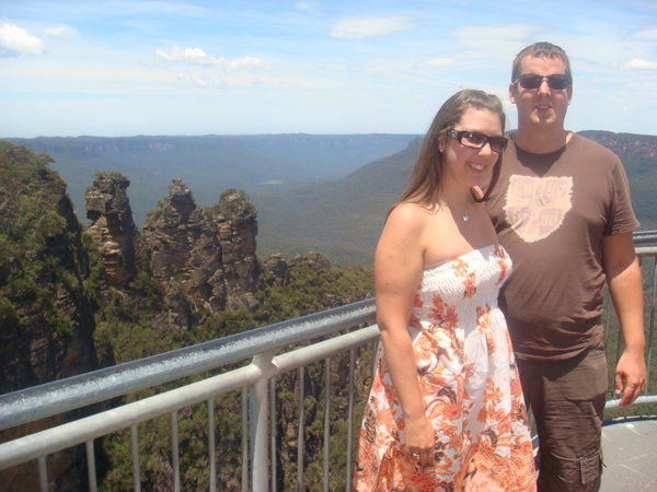 Hayley and I in Blue Mountains