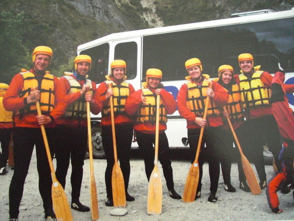 Ready to go Rafting